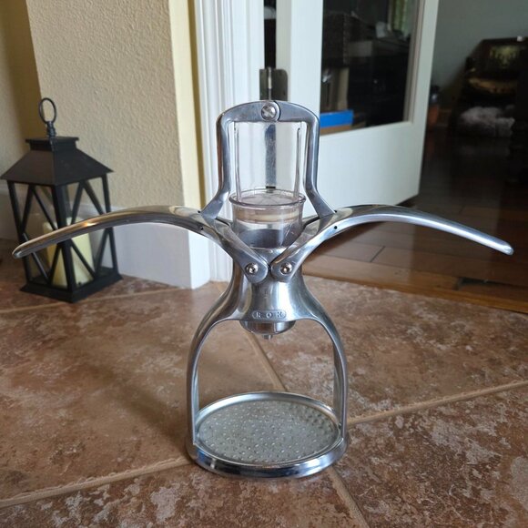 ROK Expresso Manuel Coffee maker Complete - Picture 2 of 5